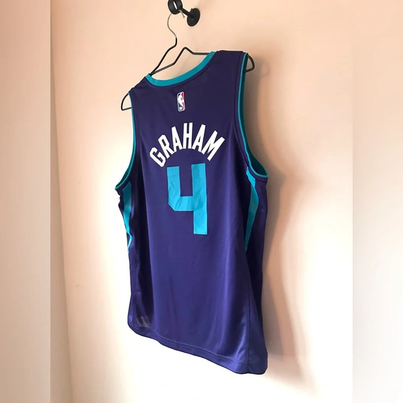 Fanatics Charlotte Hornets Devonte Graham Jersey - Statement Edition - Size M - Picture 7 of 11